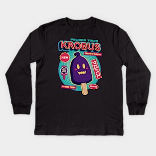 Krobus Ice Cream Kids Long Sleeve T-Shirt